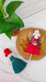 عروسک مکرومه فرشته