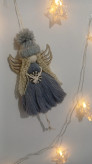 عروسک مکرومه فرشته
